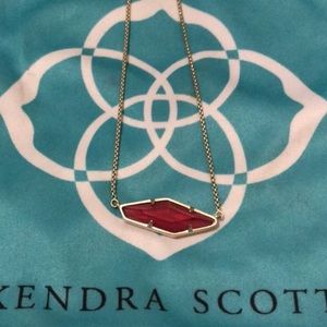 Kendra Scott Red Necklace- so pretty!!
